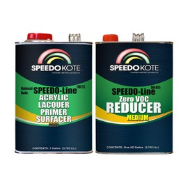 Acrylic Lacquer Primer Medium Kit, SMR-275 & SMR-0075 For California, Delaware, or Maryland, order SMR-277 and SMR-0075