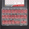 220Pcs 22 Kinds M2 M3 M4 M5 304 Stainless Steel