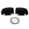 1 Pair Wing Mirror Cover Cap Left Right Door Mirror