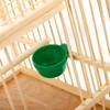 Kisangel 1set Bamboo Bird Cage Small Parrot Cage with Hanging