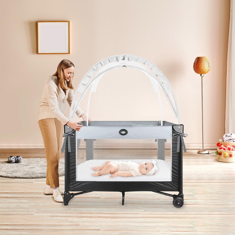 Crib Tent to Keep Baby from Climbing Out - Crib