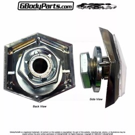 Gbodyparts 1980 Malibu 83 Wagon Flush Mount Header Panel Emblem Medallion Repro GM 14013428