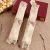 Luxury Lace Embroidery Refrigerator Fridge Door Handle Cover Handles Protector,