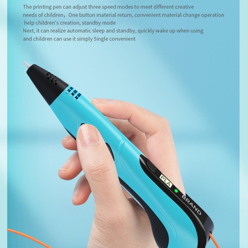 3D Pen for Kids Ages 7-14,3D Printing Pen with 12