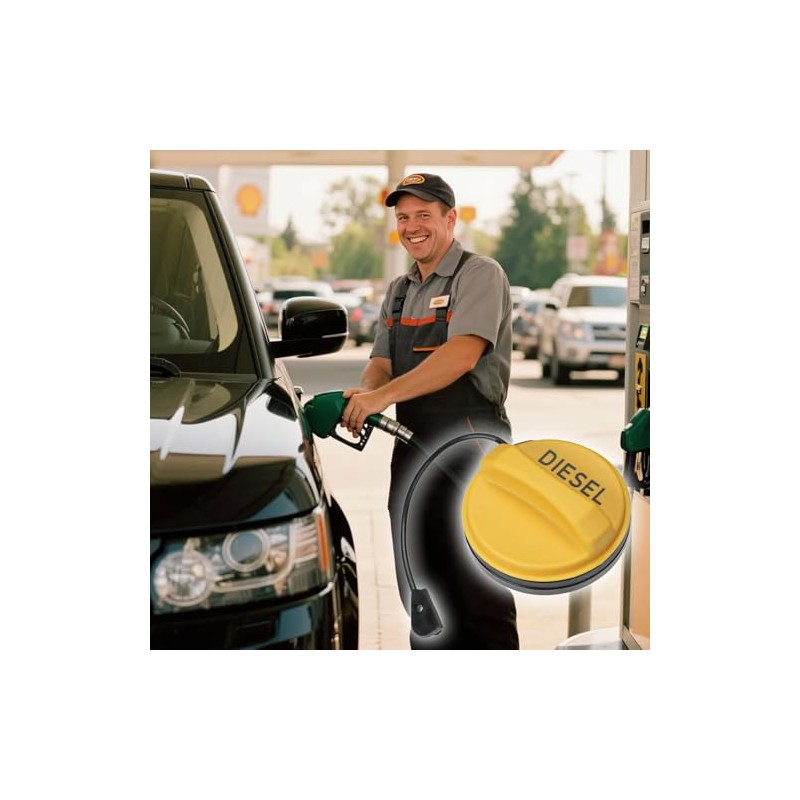 Casoter Car Diesel Fuel Tank Cap Replacement for Range Rover