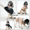 Waterproof Dog Rain Jacket, Windproof Lightweight Adjustable Dog Raincoat Windbreaker