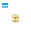 PATIKIL 20pcs 6mm Tube Outside Diameter Brass Compression Sleeve Ferrules