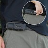 Topstache Leather Knife Sheath for Belt - Horizontal Carry Knife
