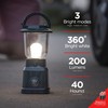 Enbrighten LED Mini Camping Lantern, Battery Powered, 200 Lumens, 40
