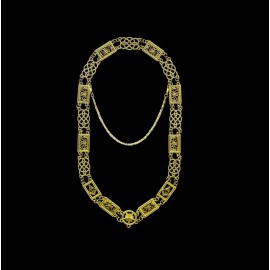 Masonic Collar GRAND LODGE METAL CHAIN DMR-100G