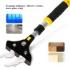 POLUTS Paint Scraper Long Heavy Duty Wallpaper Removal Tool Adjustable