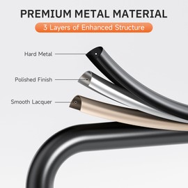 3 Step Ladder, Step Stool Foldable, 800lbs Portable Ladder with Wide Anti-Slip Pedal, Step Stool for Adults, Lightweight Step Ladder for Home Kitchen and Outdoor