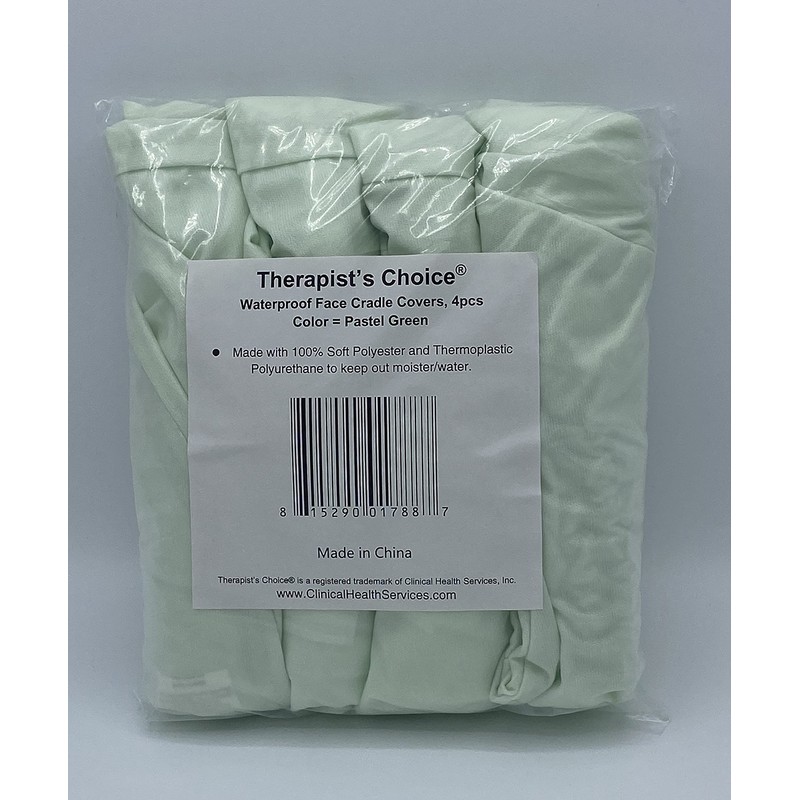Therapist’s Choice® Waterproof Face Cradle Cover, Re-Usable and Machine Washable,