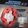 NICECNC Sprocket Guards Compatible with Honda TRX450R 2010-2014,TRX450ER Electric Start