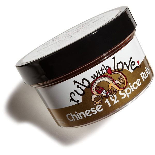 Rub with Love Chinese 12 Spice Rub by Tom Douglas, 3.5 Ounce