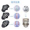 Phyxiul Golf Ball Line Marker 8-Piece Set Ball Line Marker