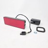 Mechanic Force Hitch Cover Red LED Brake Sequential Signal Reverse