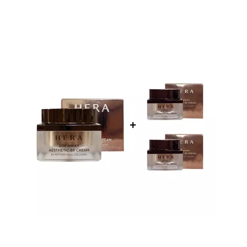 HERA 헤라 에이지 어웨이 에스테틱 BX 영양크림 50ml+25ml 2개, 총