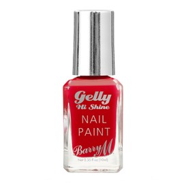 Barry M Cosmetics Gelly Hi Shine Gel Nail Paint, Shade Red, Hot Chilli