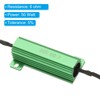 PATIKIL 50W 6 Ohm Aluminum Shell Resistor, 4Pcs Aluminum Housing