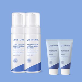 AESTURA [Low-Irritant Cleanser] Atoberry 365 Gentle Foaming Cleanser 150ml (Pack of 2)