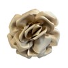Large Rose Fascinator Corsage Hair Clip and Brooch Pin, Satin