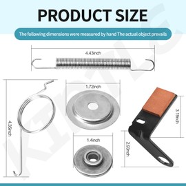 GY21084C GY21773 LH/RH Shield with Screws & GY21943B GY21943A Brake Pad Kit for John D-eere D100, D105, D110, D120, D125, D130 Series Tractors