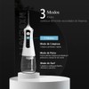 MXBEAUTY Irrigador Bucal Inalámbrico Portatil 300ML,3 Modos,5 Boquillas