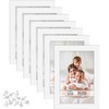 Icona Bay 4x6 Picture Frames (White, 12 Pack), Modern Style