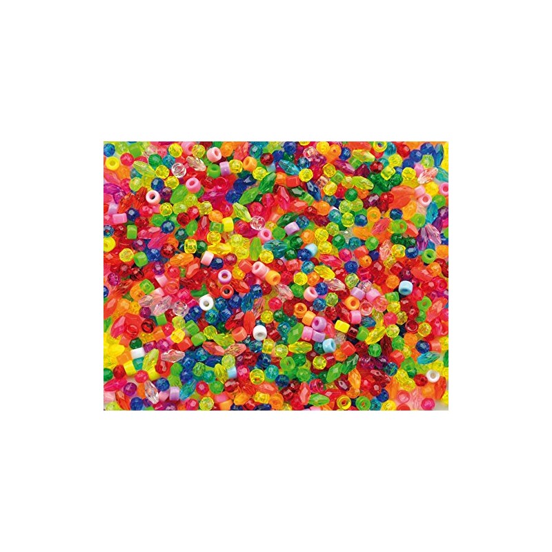 Playbox Mixed Plastic Beads (5300 Pieces)