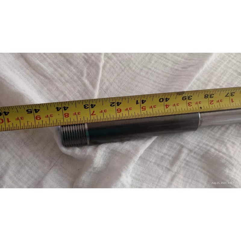 DAYTON 4HA25 Suction Tube,Steel,1" I.D.,43-1/2" L 4HA25
