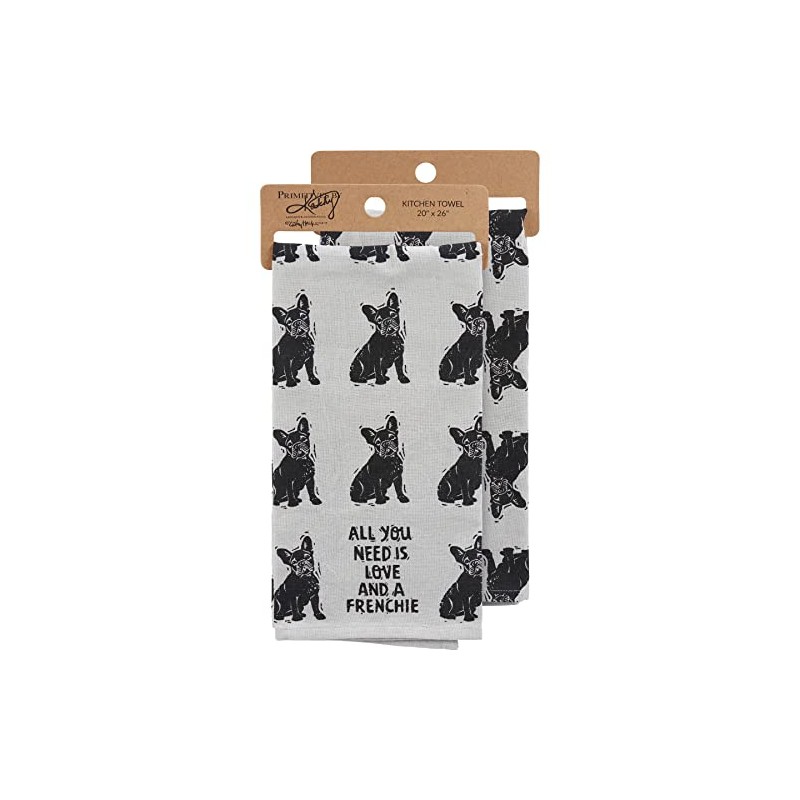 Kitchen Towel - Love And A Frenchie