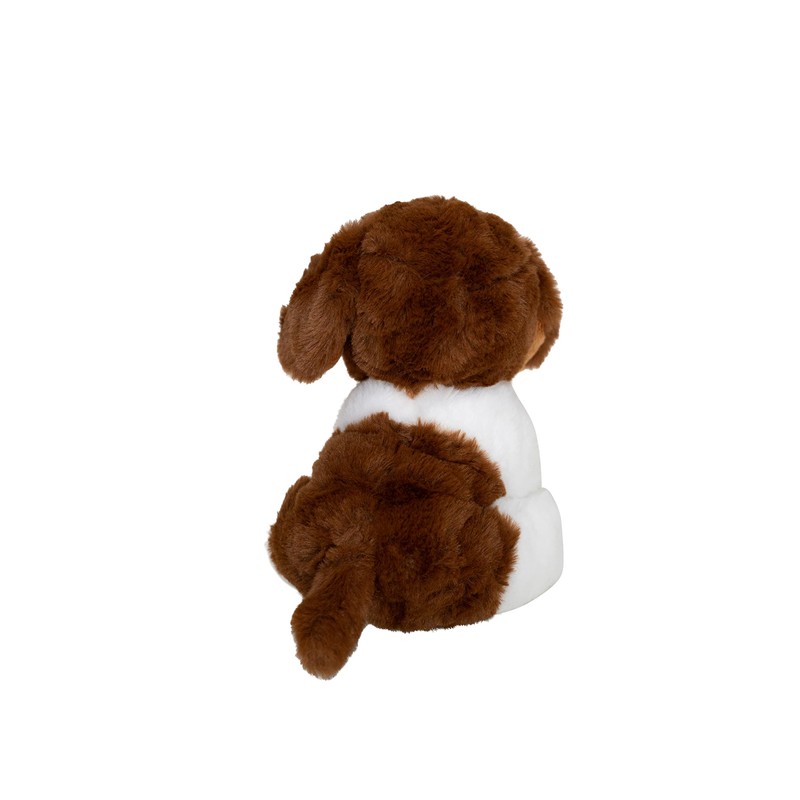 HEITMANN DECO Pet Plush Cavalier King Charles Spaniel White Brown