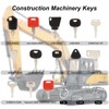 Professional Equipment Keys Set – 18PCS Industrial-Grade Universal Machine Keys,