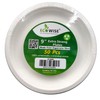 Best House Super Rigid Strong Bagasse Plates - 50 Pack,