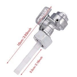 UOIENRT Gasoline Generator Shut Off Valve Fuel Petcock Switch Replacement for Chinese Gasoline Generator 5.5-16HP 168F 170F 173F 177F 182F 188F 190F