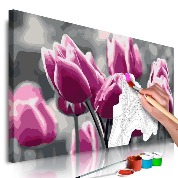 murando - Paint by Numbers Flowers Tulips 60 x 40