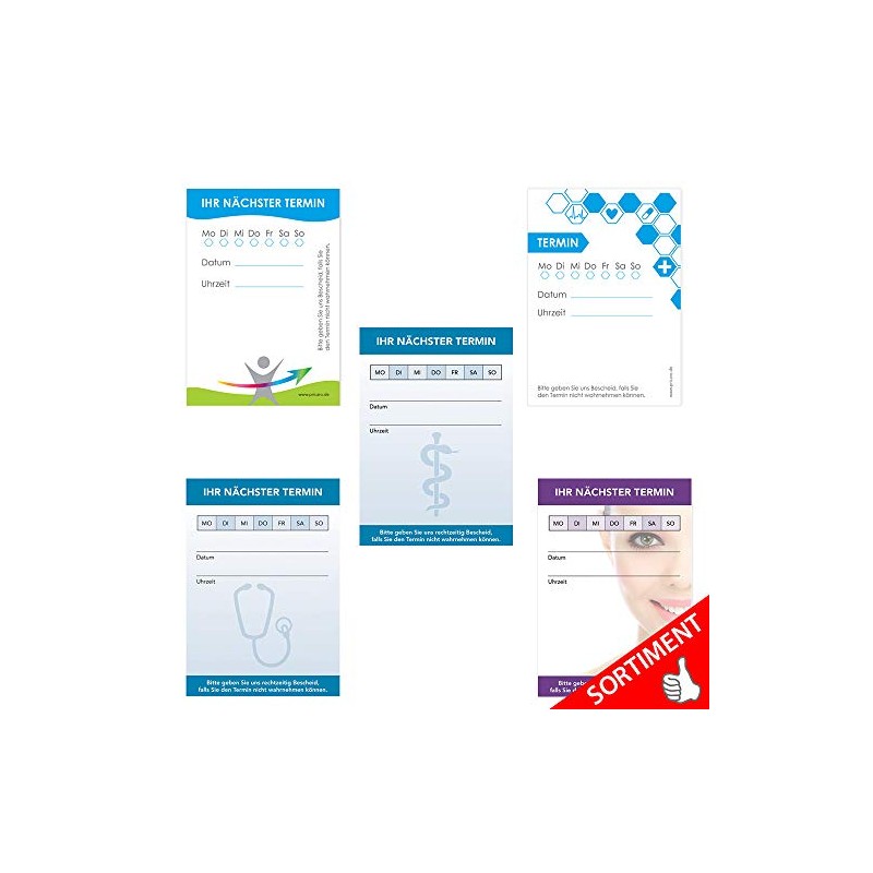 PRICARO Vital and Fit Appointment Pad for Doctors and Medical