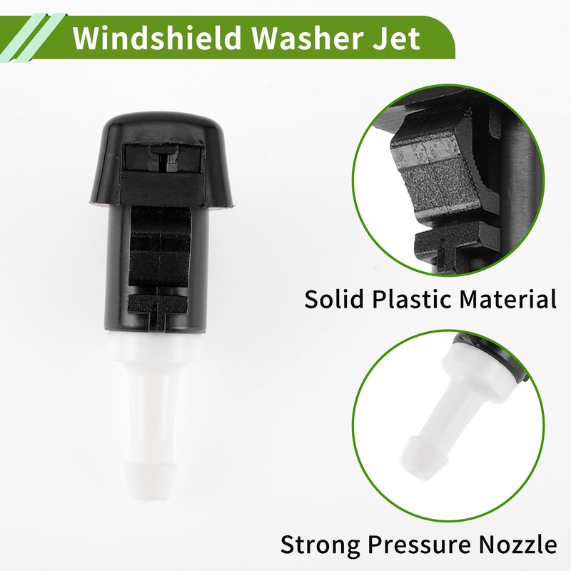 HOPESPANNER No.986303J000 Windshield Washer Nozzle for Hyundai Santa Fe 2013-2018