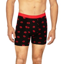Tipsy Elves Men's Valentine's Kisses Boxers & Socks Gift Set Size Large