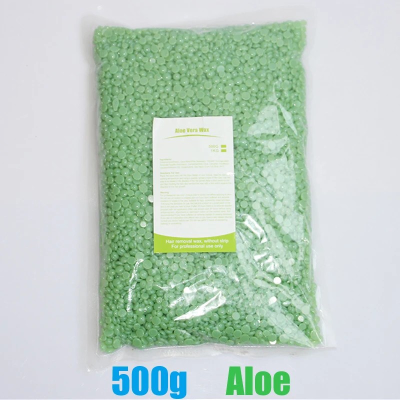 Hard Wax Beads for Hair Removal – Strawberry Formula Wax