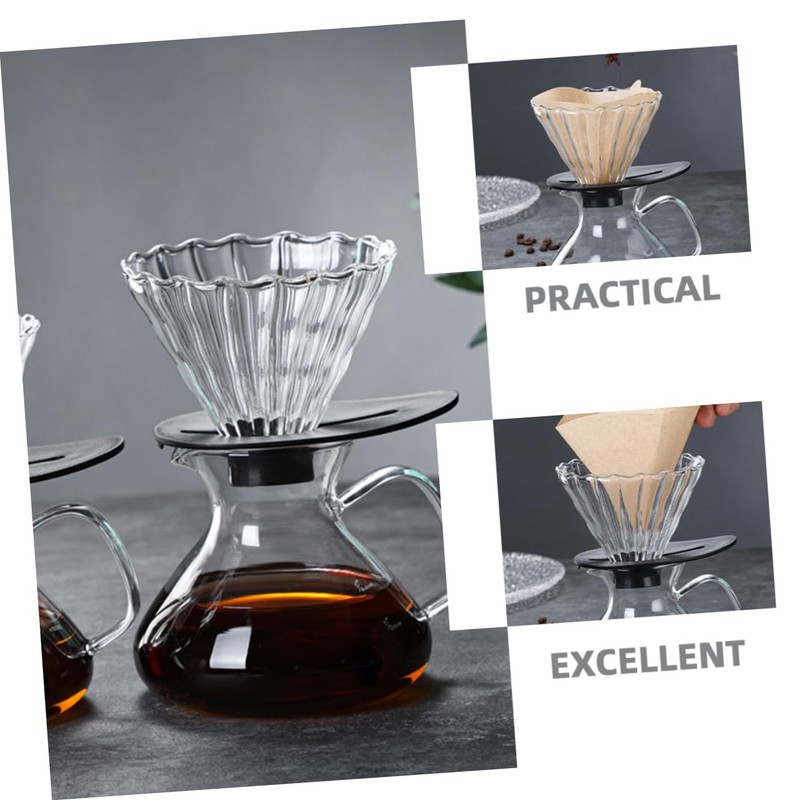 NOLITOY Compact Coffee Dripper Funnel Elegant and Lightweight Coffee Supply
