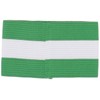 Champro Captain's Arm Band (Forest Green/White, Adult)