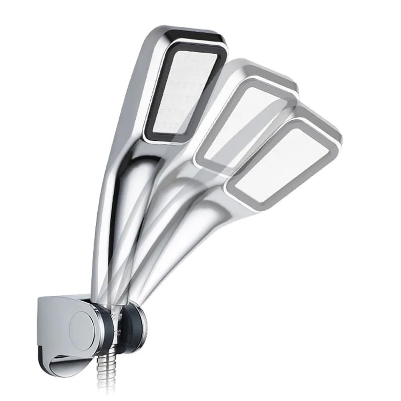 Shower Head Bracket Holder | Adjustable Wall-Mount Shower Holder –
