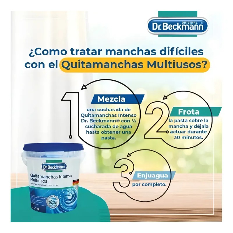 Quitamanchas Dr. Beckmann Oxy Magic Plus Multiusos 1 Kg