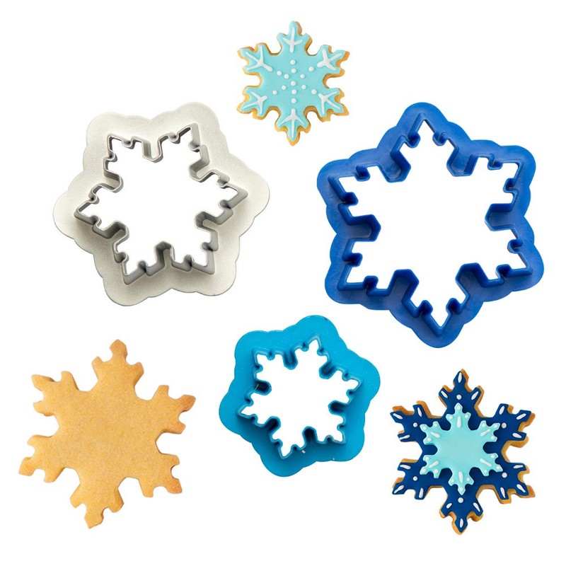 Decora 0255046 Ice Crystal Cutters 3-Piece