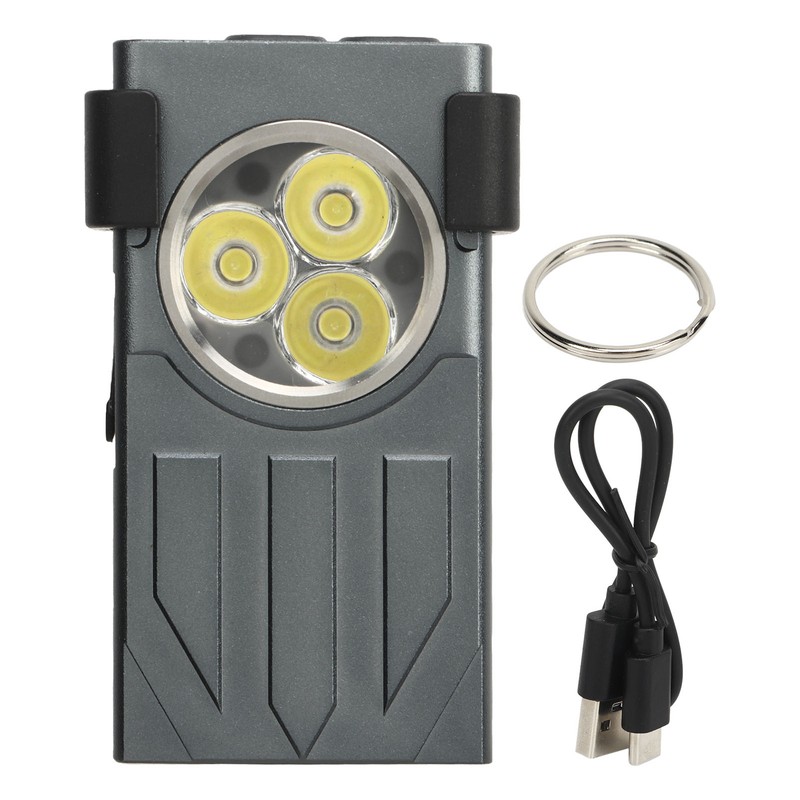 Keychain Flashlight 1100 LM Pocket Flashlight Keychain Light for Outdoor