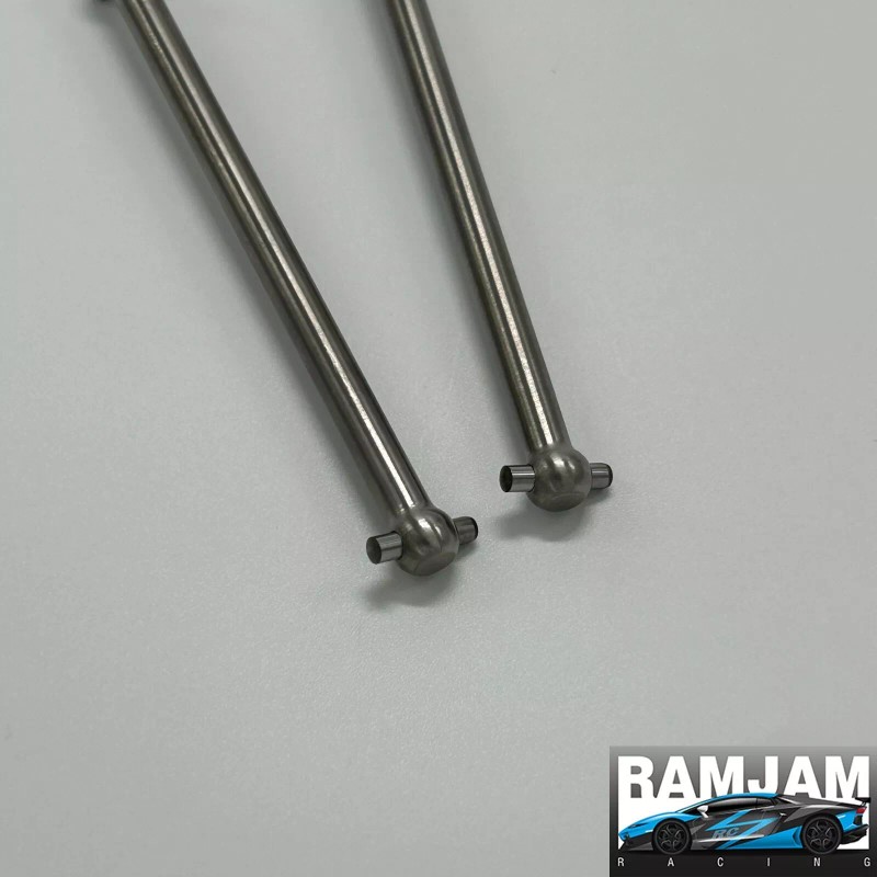 RamJam Racing Hobao VTE2 1/8 Titanium Rear Axle Set