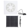 Solar Panel Powered Fan Maintain Air Circulation 6 Blades 15W