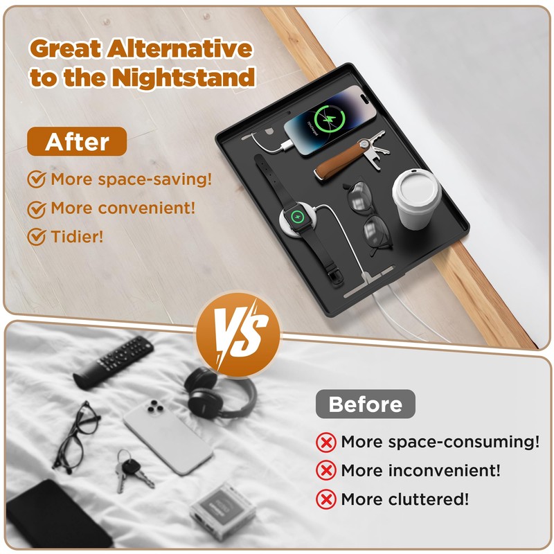 Bedside Shelf for Bunk Bed & Top Bunk